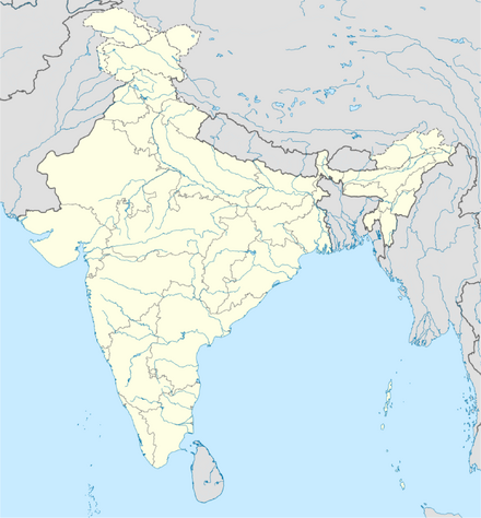 Locations of the 2016–17 I-League teams