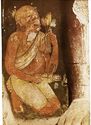 Painting showing the Mahayana devotional worship to the Buddha[139][144]