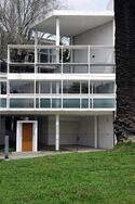 A three-storey house