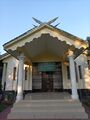A temple (rebuilt) inside the Panam Ningthou Sacred Site