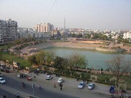 View of Vastrapur lake