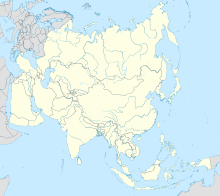 Gaisal train collision is located in Asia