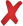 Red X