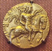 Chandragupta II on horse