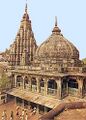 The current structure of Vishnupad Temple, Gaya, Bihar is built by Maharani Ahilyabai Holkar in 1787