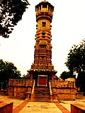Famous Kirti Stambh of Hatheesing Jain Derasar