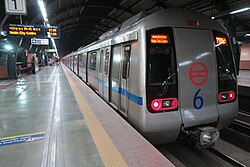 DelhiMetroBlueLineMitsubishiRotem.JPG