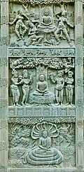 Modern era rendition of the Jataka tales by a Myanmar-based Vipassana center in India