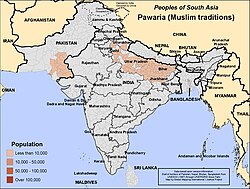 This map has been brought from Joshua Project.