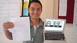 Discussing Creative Commons licensing in Khmer.jpg
