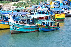 Boats in Cuddalore