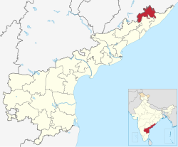 Parvathipuram Manyam district in Andhra Pradesh