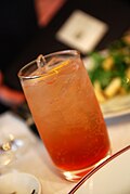 Lemon, lime and bitters is commonly consumed in Australia and New Zealand.