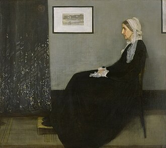 Arrangement in Grey and Black Number 1 (1871) by James McNeill Whistler better known as Whistler's Mother.