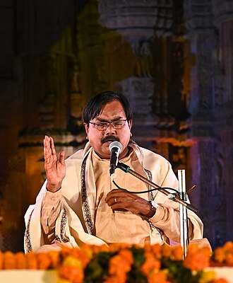 Guru Ramhari Das performing at Rajarani Music Festival 2021
