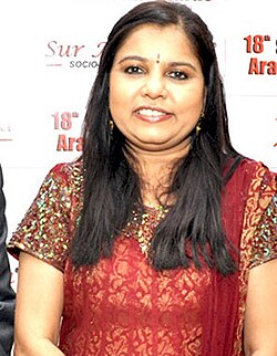Sargam at Aradhana Awards held at Shri Fort Auditorium on 4 July 2012