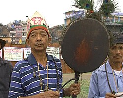 A khene player in Isan.
