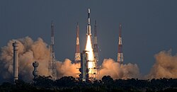 Launch of GSLV F11 from Second Launch Pad.
