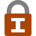 Brown padlock