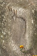 Footprint of Lhatsun Namkha Jigme