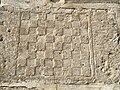The Croatian chequy on a church in Baška
