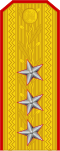 General-locotenent[42] (Romanian Land Forces)