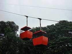 Raigad Ropeway trolleys