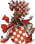 Coat of arms of the Croatian Crown land (until 1868)