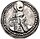 Coin of Ardashir I, Hamadan mint.