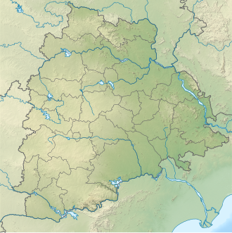 Map showing the location of Kawal Tiger Reserve