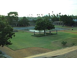 Inside of the Vattakottai Fort.