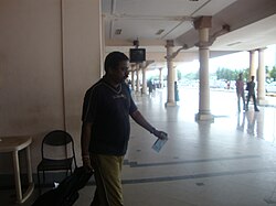 Jassie Gift leaving Nedumbassery Airport
