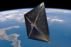 NASA concept for 2069 Alpha Centauri solar sail mission
