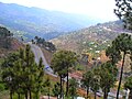 A view of Murree, a famous hill station of Punjab
