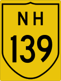 National Highway 139 shield}}