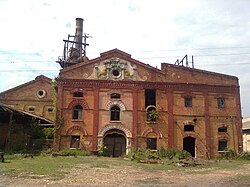 Closed sugar factory placed in Ghughli