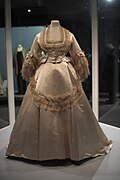 c.1870 wedding dress
