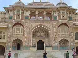 Inside view of Amer Fort, Jaipur.JPG