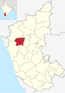 Location in Karnataka, India