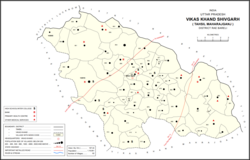 Map showing Rani Khera (#880) in Shivgarh CD block