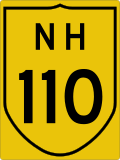 National Highway 110 shield}}