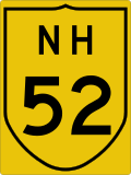 National Highway 52 shield}}