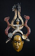 Odelay mask by Temne people. Brooklyn Museum.