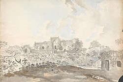 Old Mosque at Rajemahl, Samuel Davis, Yale Center for British Art