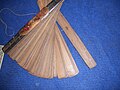 Palm leaf manuscript written in Odia language