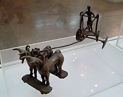 A late Harappa figure from the Daimabad hoard, Indus Valley Civilisation