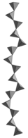 Inosilicate with 5-periodic single chain, rhodonite