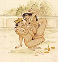 Kama Sutra illustration, circa 19th Century