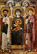Theotokos icon of Saint Catherine's Monastery, Sinai (6th century)