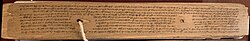Rediscovered circa 16th century Arthashastra manuscript in Grantha script from the Oriental Research Institute (ORI) which was found in 1905